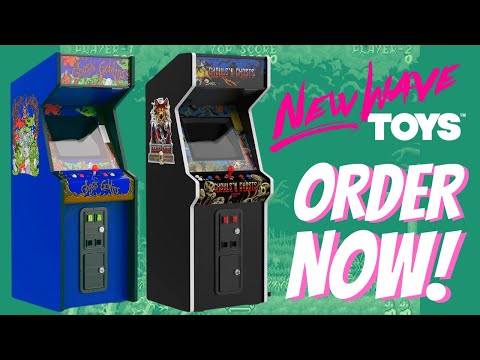 New Mini Arcades From New Wave Toys! Ghouls 'N Ghosts! Ghosts 'N Goblins! Save 20% On Orders Now!