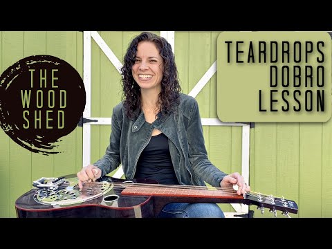 Teardrops DOBRO LESSON in G - only 3 chords!