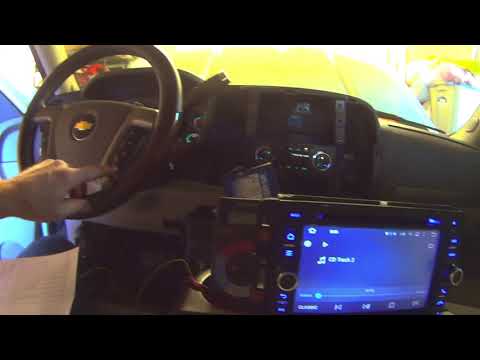 2012 Silverado SWC steering wheel control programming to Android car stereo from Seicane