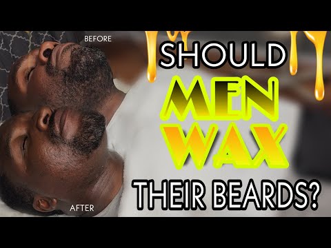 SHOULD MEN WAX THEIR BEARDS? #BeardWax #FaceWax...