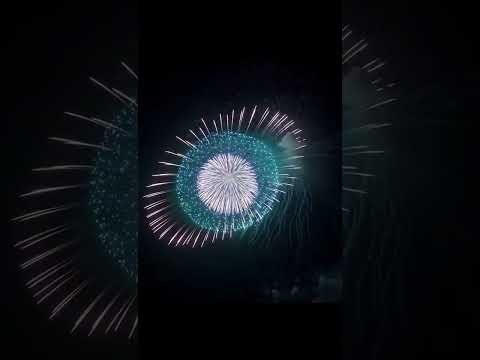 Amazing Japanese Display Shell Katakai Fireworks Festival (16 Inch ) #vuurwerk #pyro #fireworks