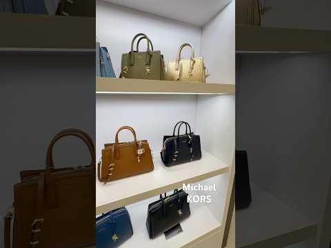 MICHAEL KORS MARILYN SATCHEL & LAILA MEDIUM LEATHER CROSSBODY SATCHEL #michaelkorsbag #michaelkors