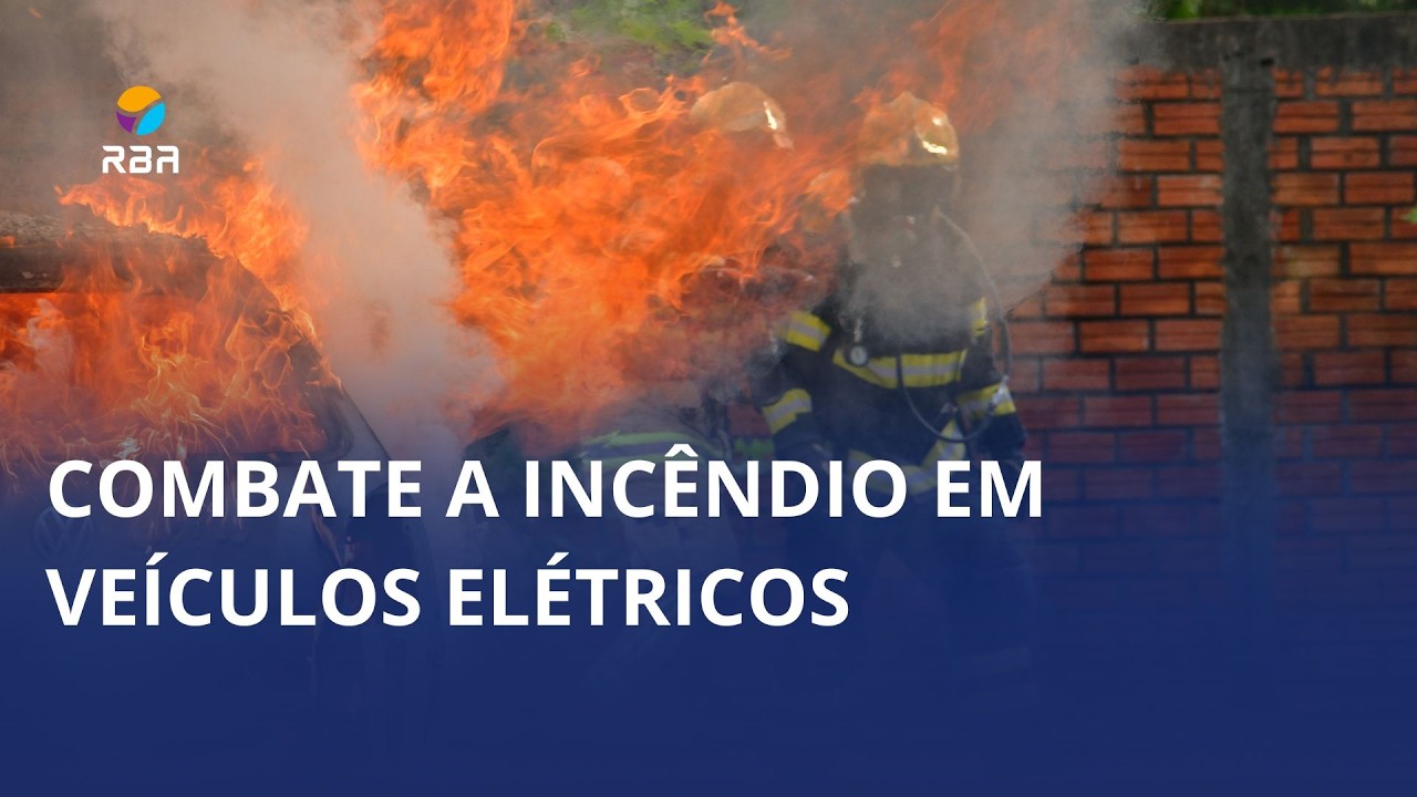 Rio do Sul sedia workshop sobre combate a incêndio em veículos elétricos