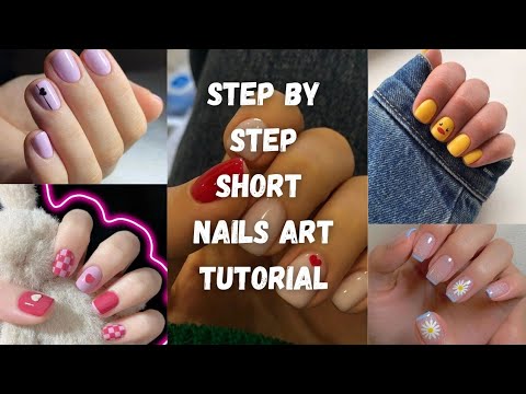DIY: 14 Easy Nail Art Tutorial for short nails | Nail Art Designs 2024 | Part 1 Summer