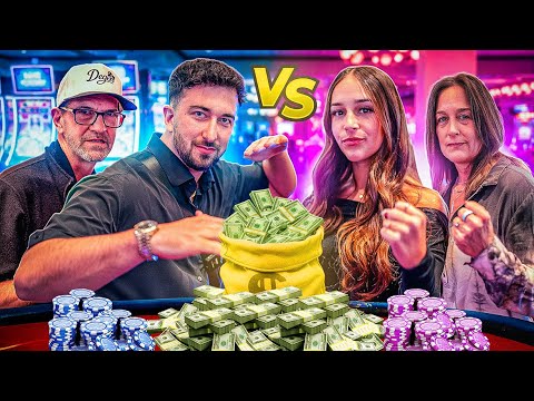 I Gambled Against My Own Family in Blackjack.. What Could Go Wrong!?