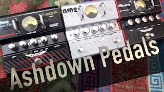 Video thumbnail for Ashdown Bass Pedals - Lomenzo Hyperdrive, NM2 & Drive Plus by Rob Chapman