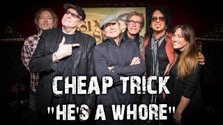 Cheap Trick Perform &quot;He&#39;s A Whore&quot; in the Sixx Sense Studio