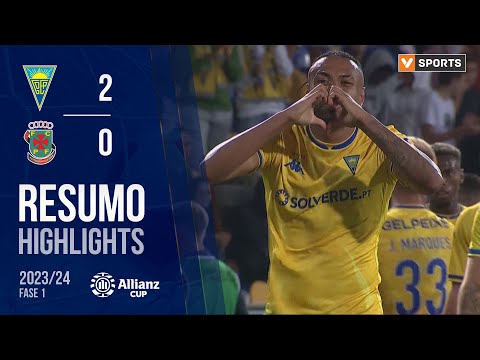 Highlights | Resumo: Estoril Praia 2-0 Paços de Ferreira (Taça da Liga 23/24 - 1ª Fase)