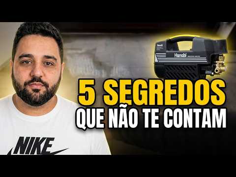 5 SEGREDOS DA Lavadora De Alta Pressão Elétrica  Hanabi QUE NINGUEM TE CONTA!