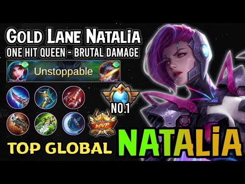 Supreme No.1 Natalia!! Top Global Natalia Gameplay Build 2021 - Mobile Legends