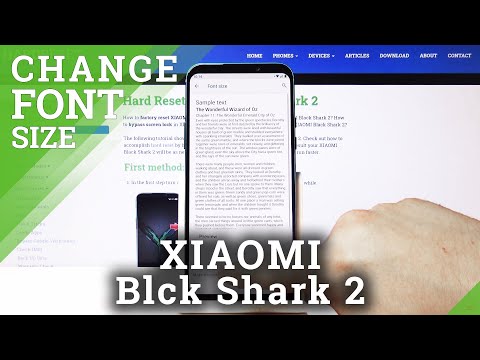 How to Adjust Font Size on Xiaomi Black Shark 2 – Text Settings