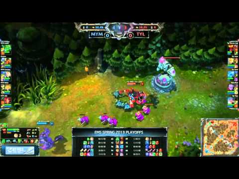 EMS Spring 2013 Semi Finals - MyM vs TyL (Game 1)