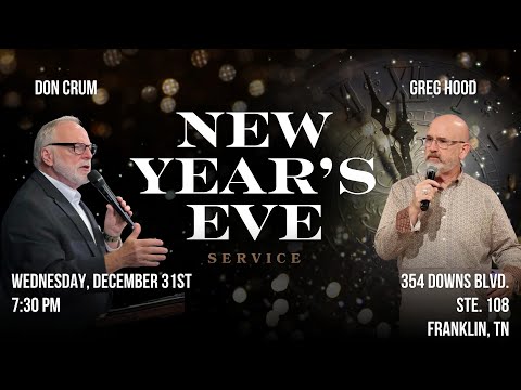 Dr. Greg Hood & Dr. Don Crum ⎮ What is God Saying to the Church and the Nation for 2026