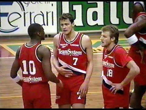 A2 1993/'94 Floor Padova - Teamsystem Fabriano Basket 94-97