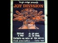 Joy Division Live at Birmingham University ...