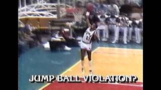 Alvin Robertson Steals his Own Jump Ball: Is it legal?