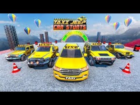 Taxi Car Stunts 2 Games: 3D Ramp Car Stunts #2 Android Gameplay - Game Top