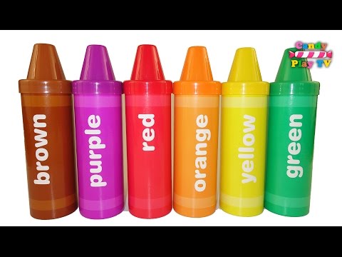 Learn Colours with Pencil Surprises And Toys | Learn Names of Fruits and Vegetables for Kids Video