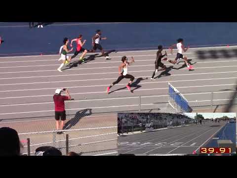 2023 CIF SJS D1 - Boys 4x100m & Boys 4x400m