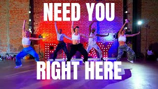 NEED YOU RIGHT HERE CHRIS BROWN | SAMANTHA CAUDLE DANCE CLASS