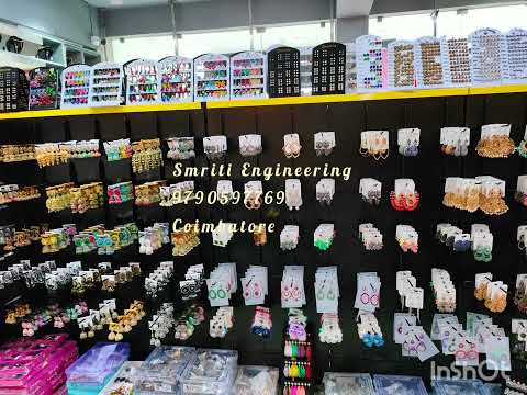 Stainless Steel Earing Hanging Display Stand Vellore