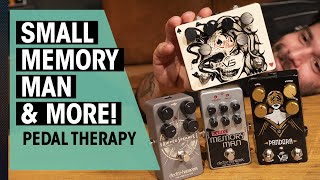Video thumbnail for New EHX Memory Man, Ripped Speaker Fuzz & VS Audio Drives | Pedal Therapy Ep. 4 | Thomann by Thomann's Guitars & Basses