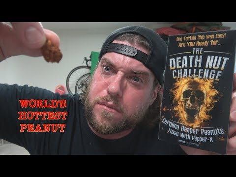 What It's Like To Eat The World's Hottest Peanut (Carolina Reaper & Pepper X) #DeathNutChallenge