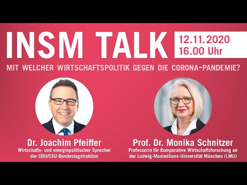 INSM-Talk | Mit welcher Wirtschaftspolitik gegen die Corona-Pandemie?