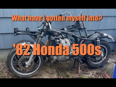 What have I done now?  Honda CX500 & Honda GL500
