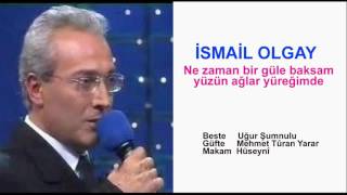 İSMAİL OLGAY  Ne zaman bir güle baksam yüzün ağlar yüreğimde