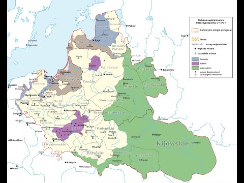 Ukraine in the Lublin Union (1569) and the Brest Union (1596)