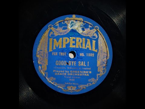 Goodbye , Sal ! - Greening's Dance Orchestra (1925)