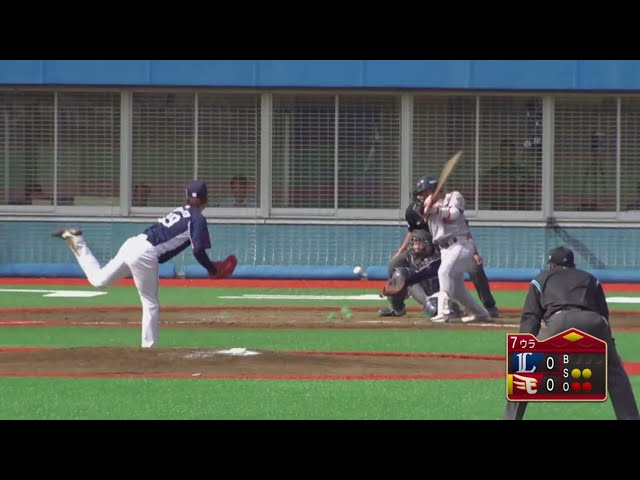 【ファーム】イーグルス・西巻 均衡を破る先制タイムリーヒット‼2019/5/18 E-L(ファーム)