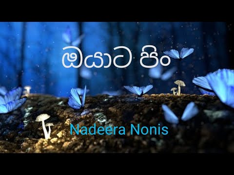 Oyata Pin (ඔයාට පිං) lyrics- Nadeera Nonis