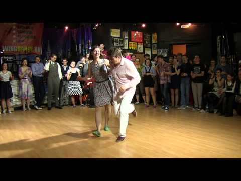 Eugenie Shtukert & Alexander Trubnikov Danilevskiy - Lindy Hop Debut Finals at TantsClass Cup 2013