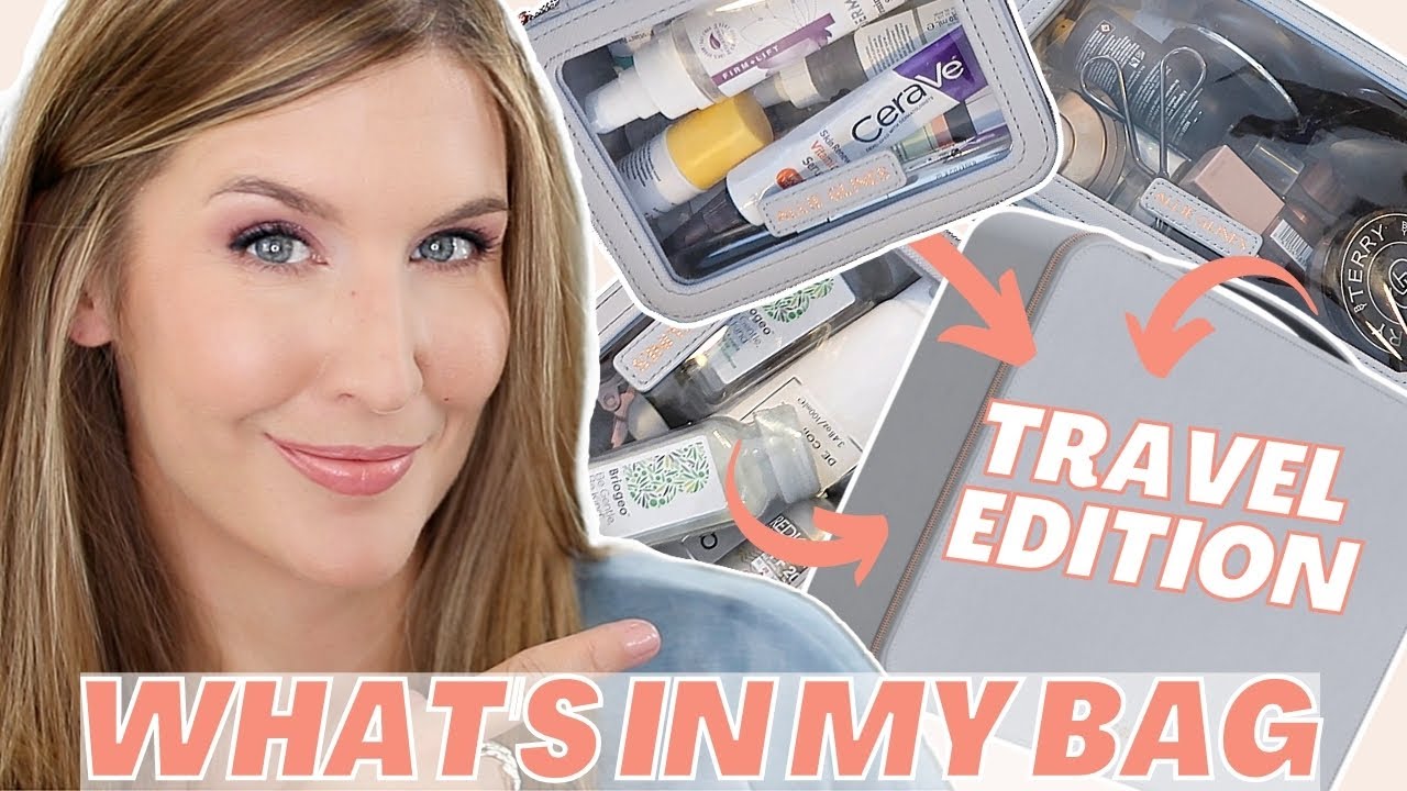 MY TRAVEL MAKEUP AND TOILETRY BAG | WHAT I PACKED VS WHAT I USED