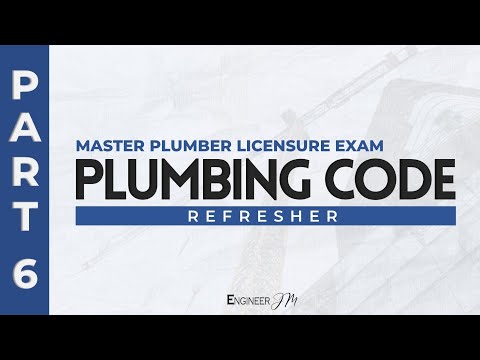 Plumbing Code (Part 6) | Master Plumber Licensure Exam Refresher