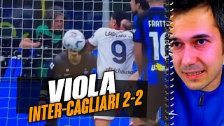 Sono diventato Viola in volto 😱 Inter-Cagliari 2-2
