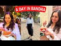 Day Out In BANDRA Mumbai Cafe Food Street Food Hill Road Bandra Shopping Christmas Bandstand