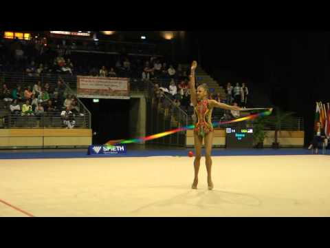 Berlin Masters 2015: Mehrkampf Band - Aleksandra Soldatova (RUS)