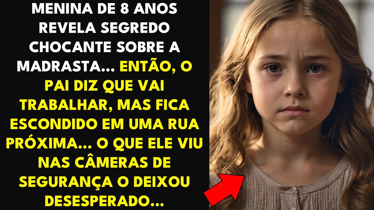 MENINA DE 8 ANOS REVELA SEGREDO CHOCANTE SOBRE A MADRASTA... ENTÃO, O PAI DIZ QUE VAI TRABALHAR, MAS