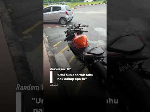 Tahu tahu motor baru 🤣 #randomviralmy