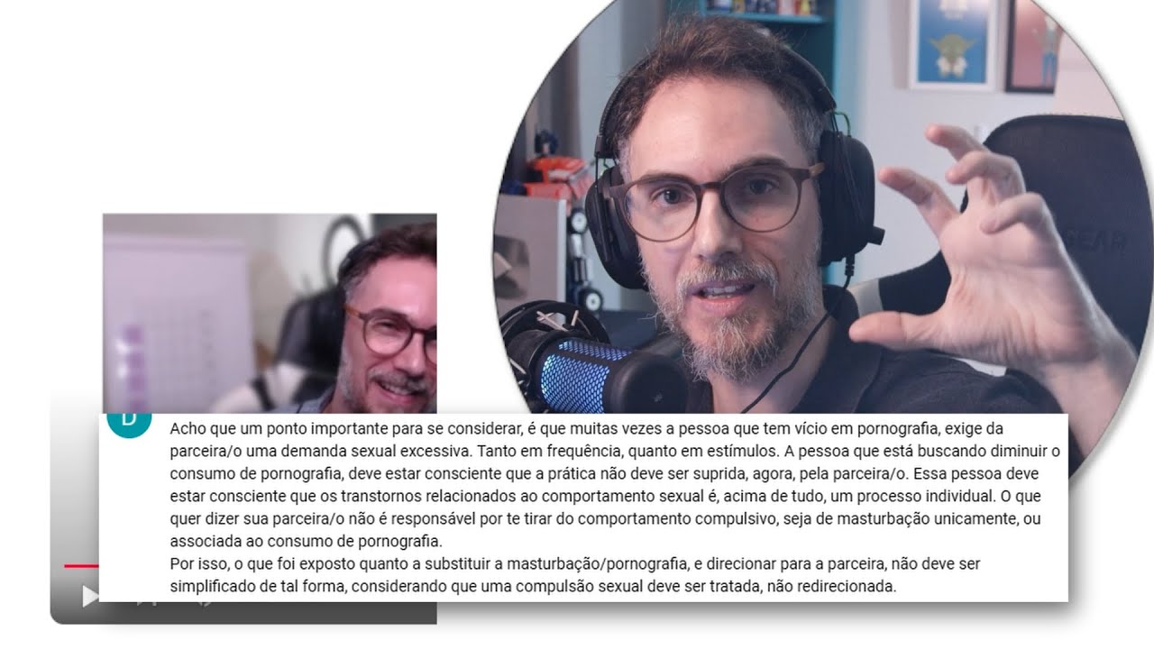 REACT #01 - Reagindo à Comentários Bestas (ou não?) - "Como quebrar o Ciclo do Uso da Pornografia?"