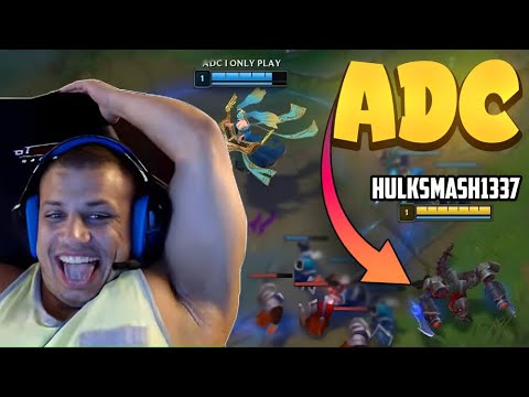 BIG BRAIN TYLER1 PICK | CHO'GATH ADC | DIAMOND 1 DOMINATION