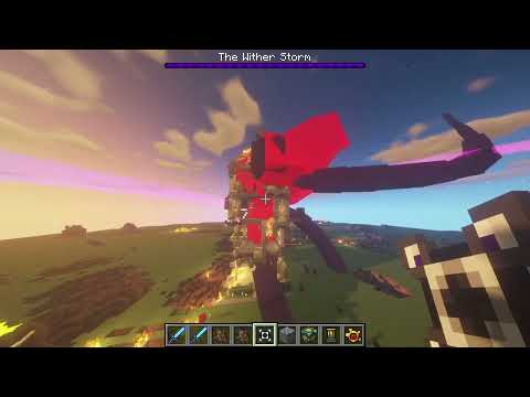 Minecraft Wither Storm Vs The Parasites
