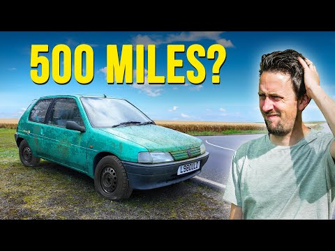 We Road Trip An Abandoned Car