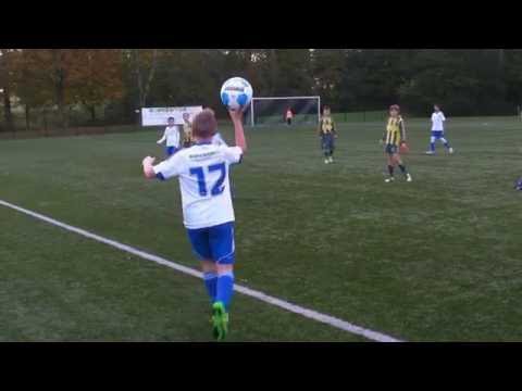 DWO JO13-2   -   VOORSCHOTEN'97  JO13-3  tweede helft  29-10-2016