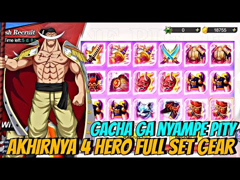 GACHA Terhoki Minggu ini! Modal 15K GF Panen 4 GEAR Legend & BESPOKE CARD - New World Vigour Voyage