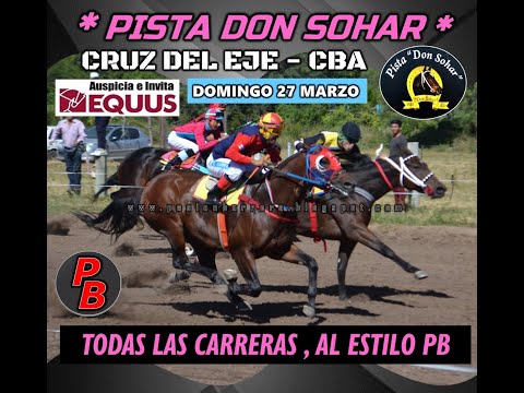 REUNIÓN PISTA DON SOHAR   CRUZ DEL EJE (27-03-2022)