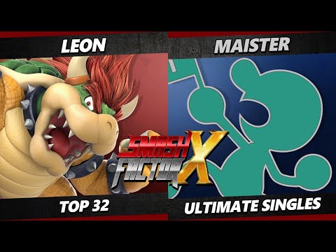 Smash Factor X - LeoN (Bowser) Vs. Maister (Game & Watch) Smash Ultimate - SSBU